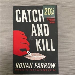 Hard Back New Catch and Kill by Ronan Farrow
